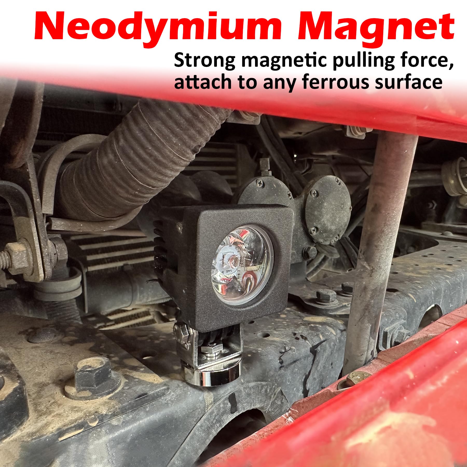 Strong Neodymium Magnets - 185lbs Pull -2