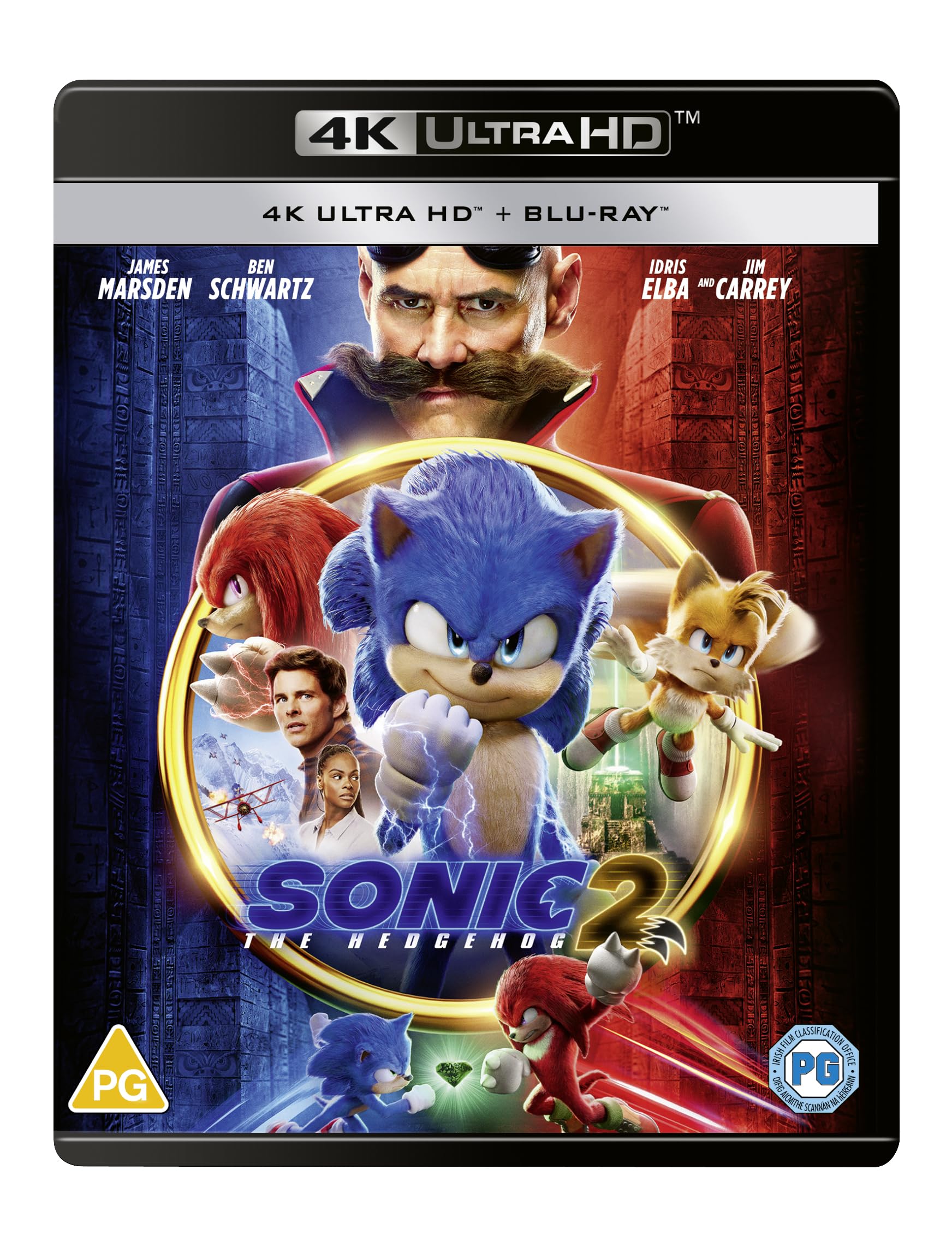 Sonic The Hedgehog 2 4K UHD [Blu-ray] [Region A & B & C]