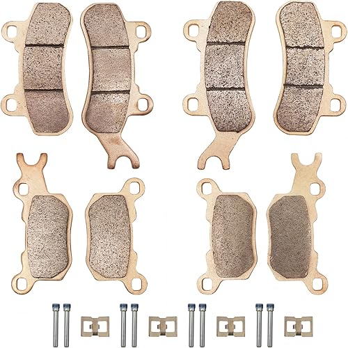 Pastillas de freno delanteras y traseras para Can-Am Defender HD10HD9HD8HD7 2016 2017 2018 2019 2020 2021 2022, 715900379 repuesto de pastillas de