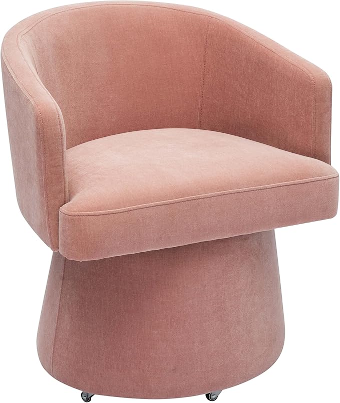 Tov Furniture Kristen Rolling Desk Chair (Recycled Fabric product photo