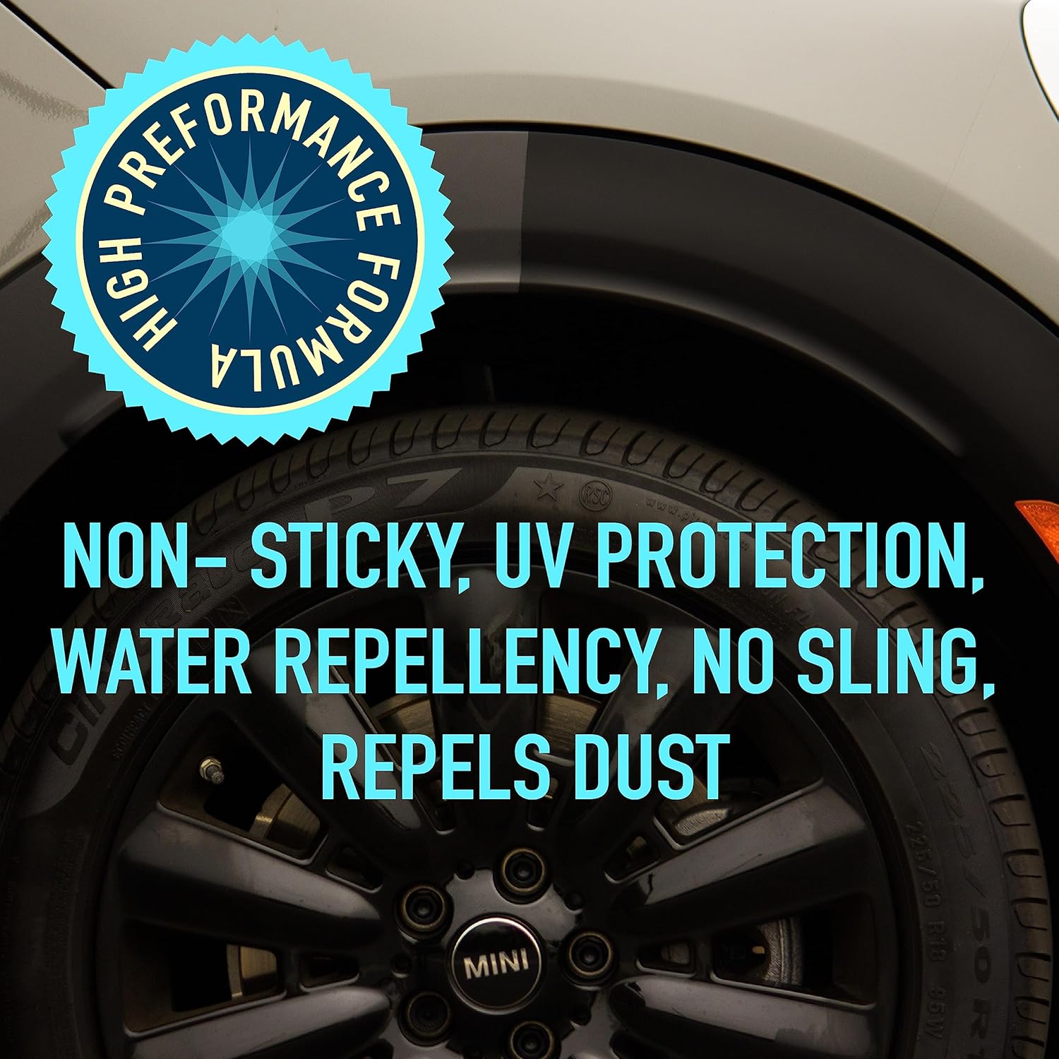 Nanoskin BLACK AWESOME Silicone-Free VRT Dressing Protectant 1 Gallon – Adjustable Like-New Finish to Vinyl, Rubber, Tire, Trim, Plastic, Interior & More | Safe for Cars, Trucks, Motorcycles, RVs