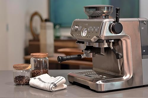 Miniatura 2 de Steamlever + Paquete de portafiltros sin fondo para Breville Barista Express Negro