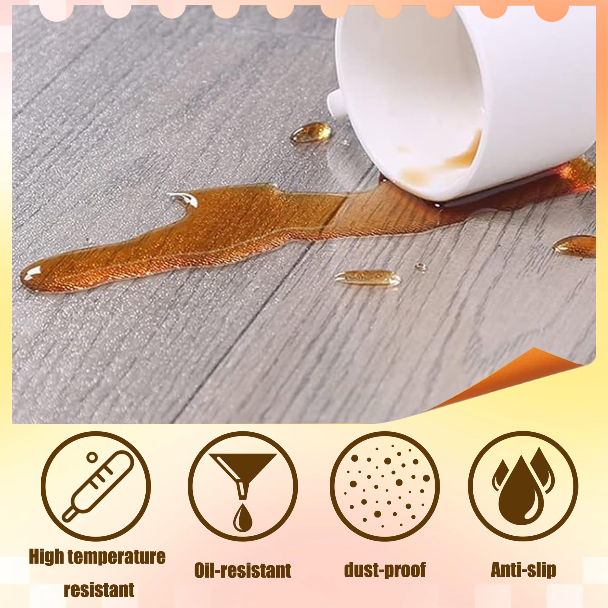 Tappetino Trasparente 100 x 100 cm Ufficio Antiscivolo Tappeto Salva Parquet Trasparente Diverse Dimensioni per Sedie, Computer, Tavolo, Colore trasparente