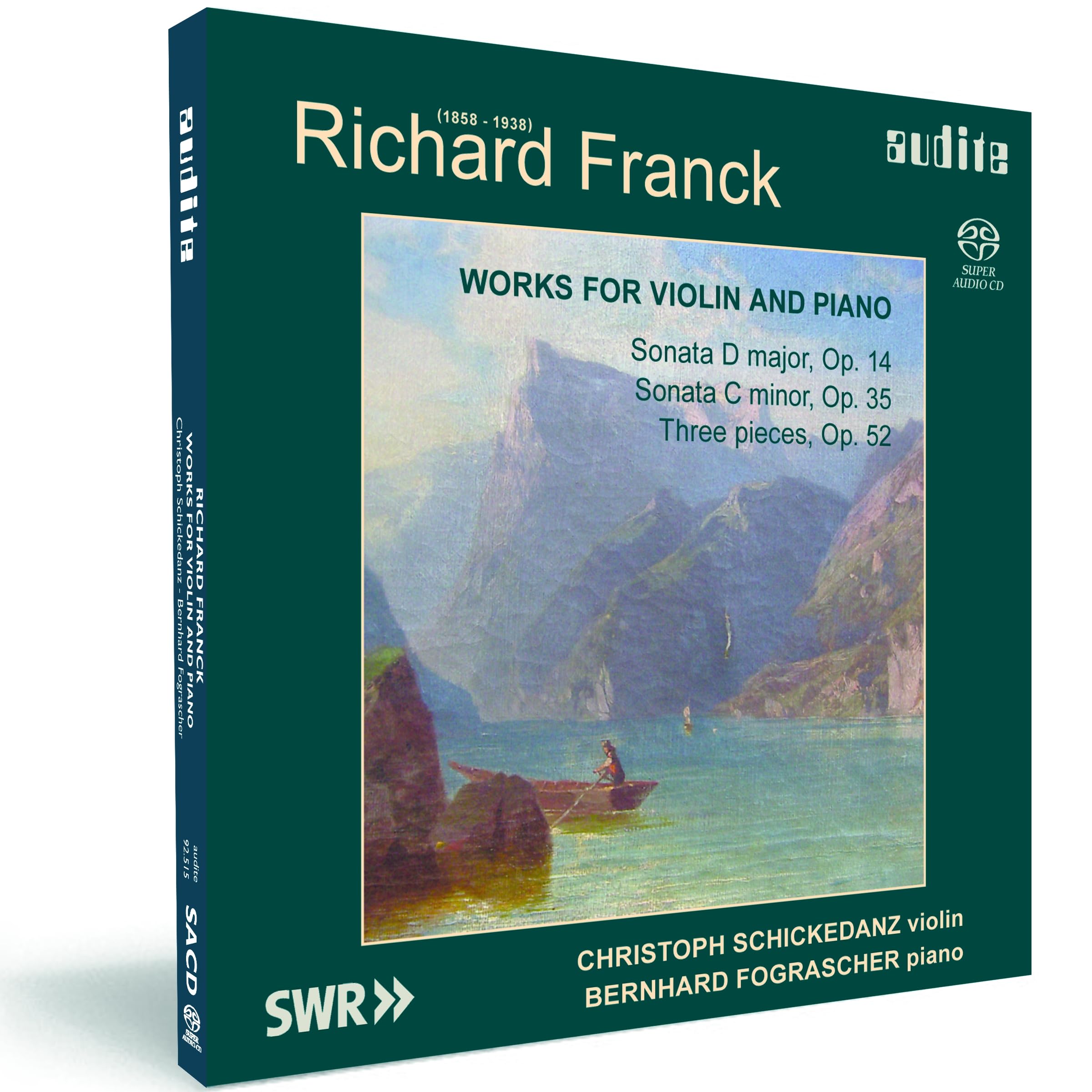 Franck, R - Works for Violin and Piano (Christoph Schickedanz/Bernhard Fograscher)