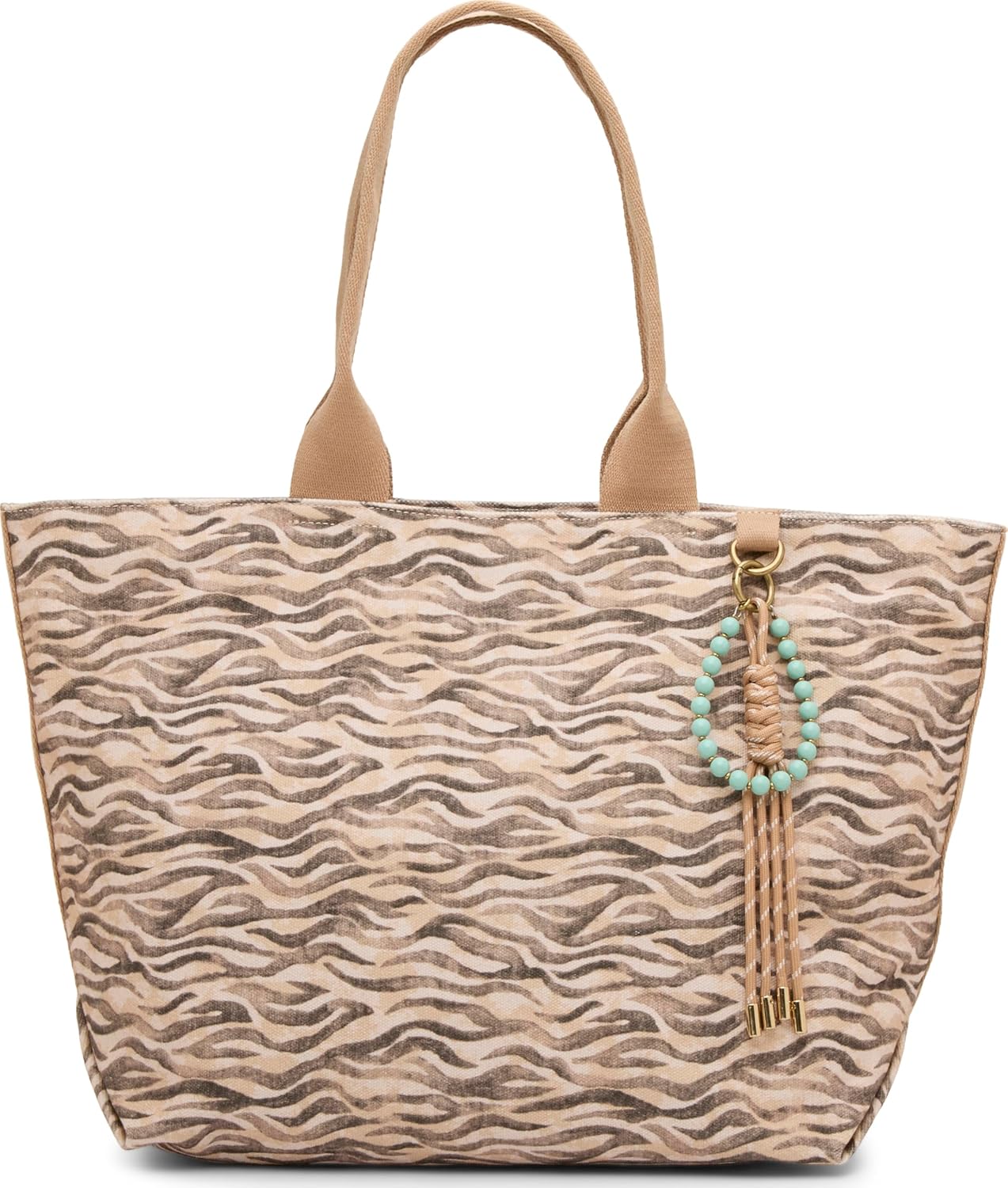 Lucky Brand Jean Rope Embroidered Tote