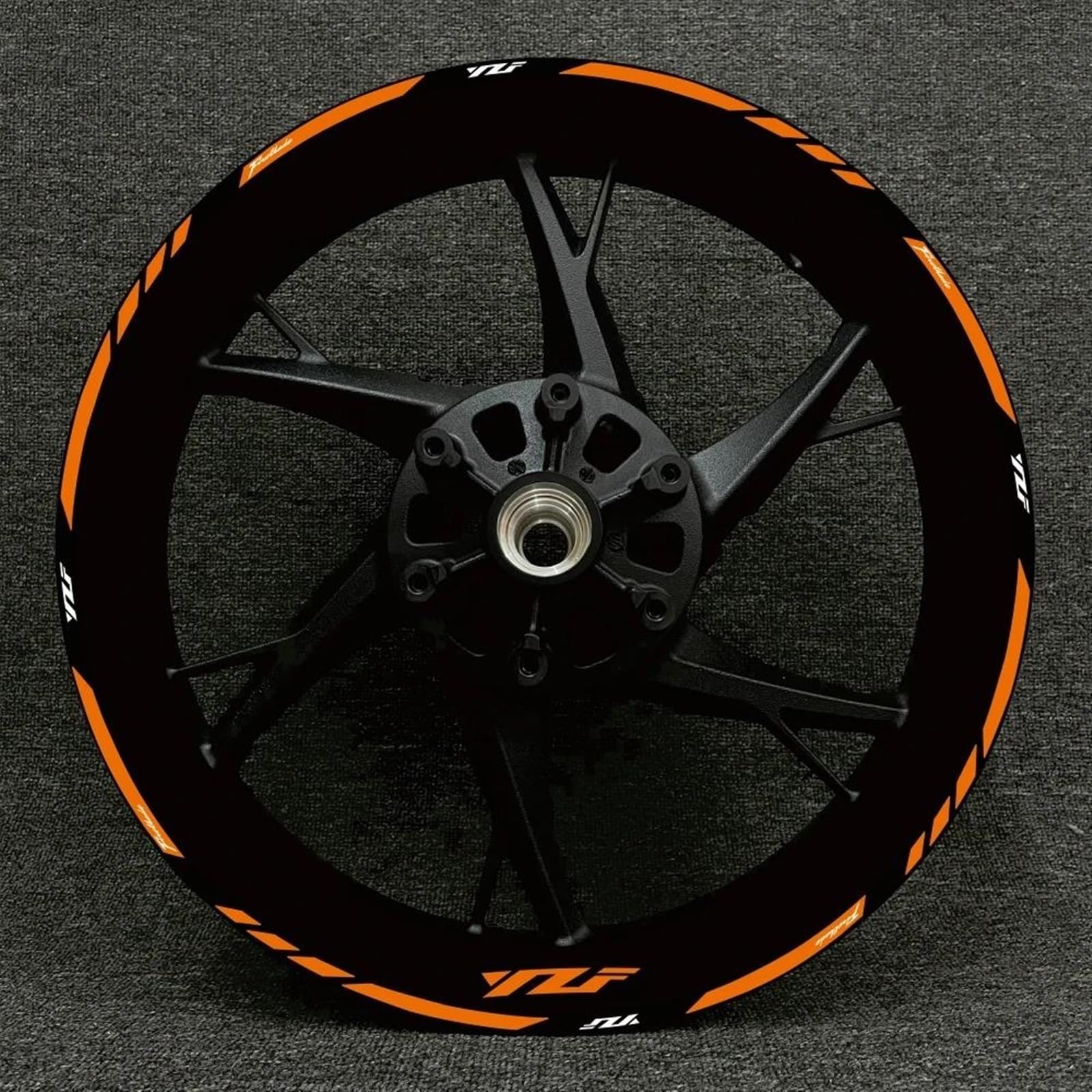 Stickers Motorcycle Accessories Wheel Stickers Reflective Rim Motorbike Waterproof Decals for Yamaha MT-09 MT09 MT07 MT10(Style 22)