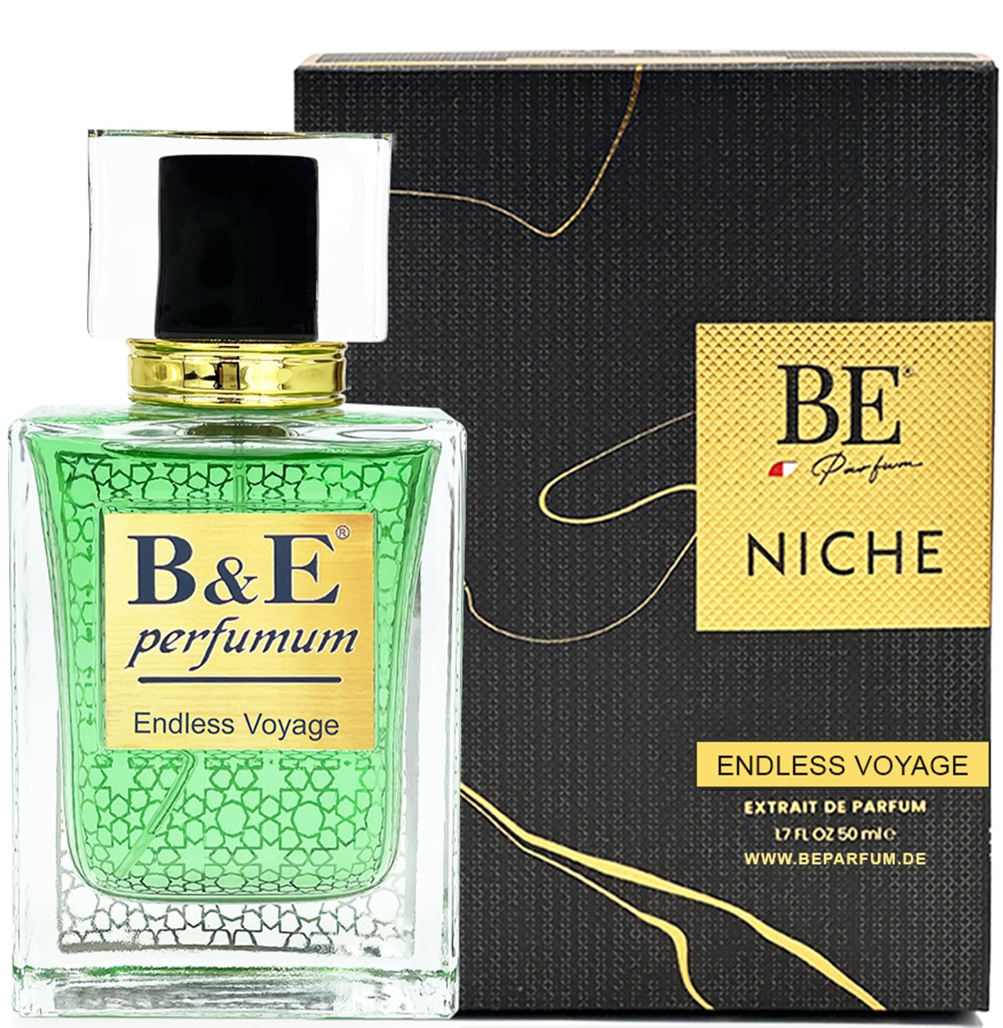 Endless Voyage - 50ml - Extrait de Parfum Unisex - Frisch-holzig - Endless Voyage – Wärme und Frische in Perfektion - mit 30% Parfümöl – bis zu 14 Stunden extrem langanhaltender Duft