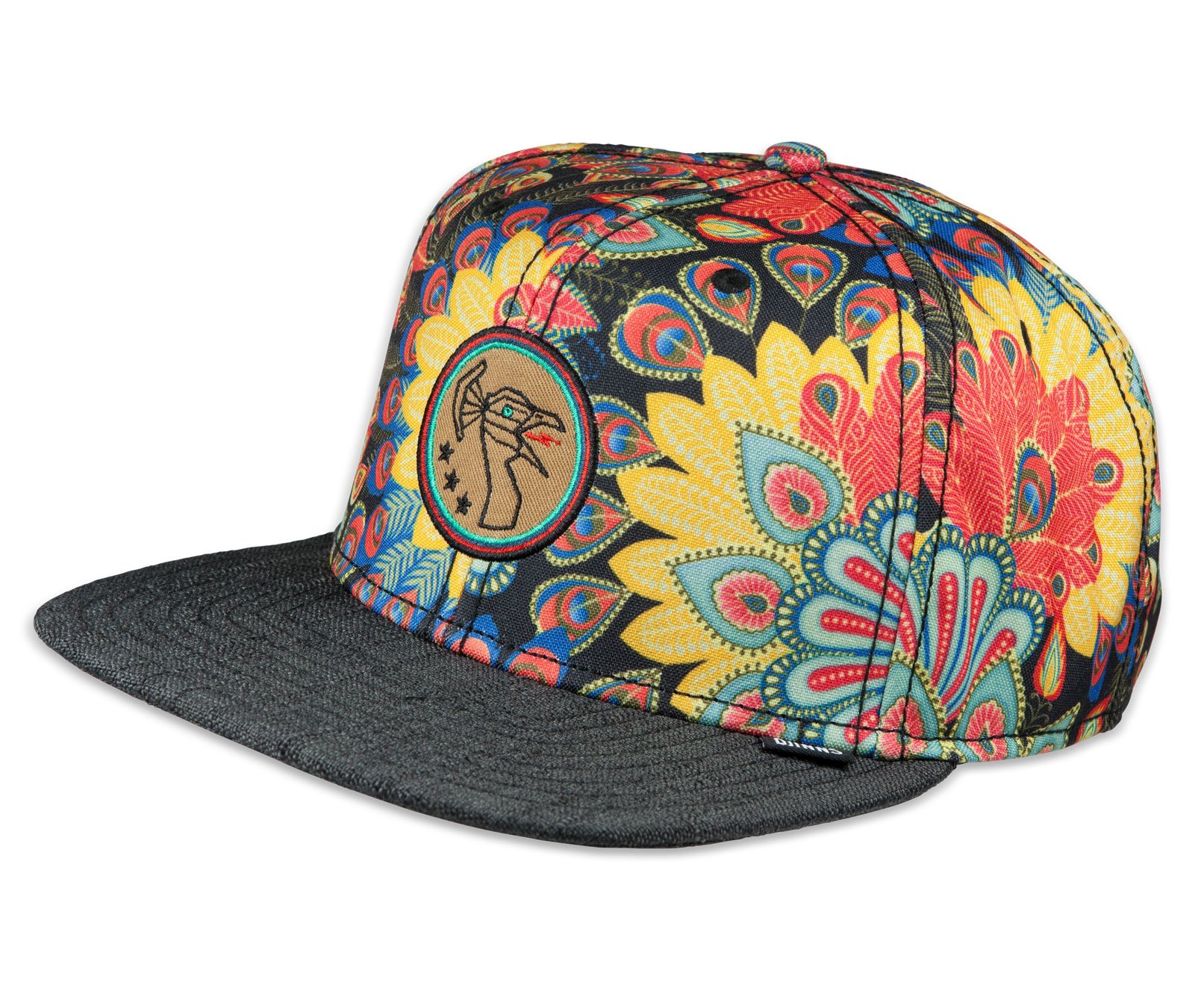 Djinns - Peacock Linen (Multi) - Snapback Cap