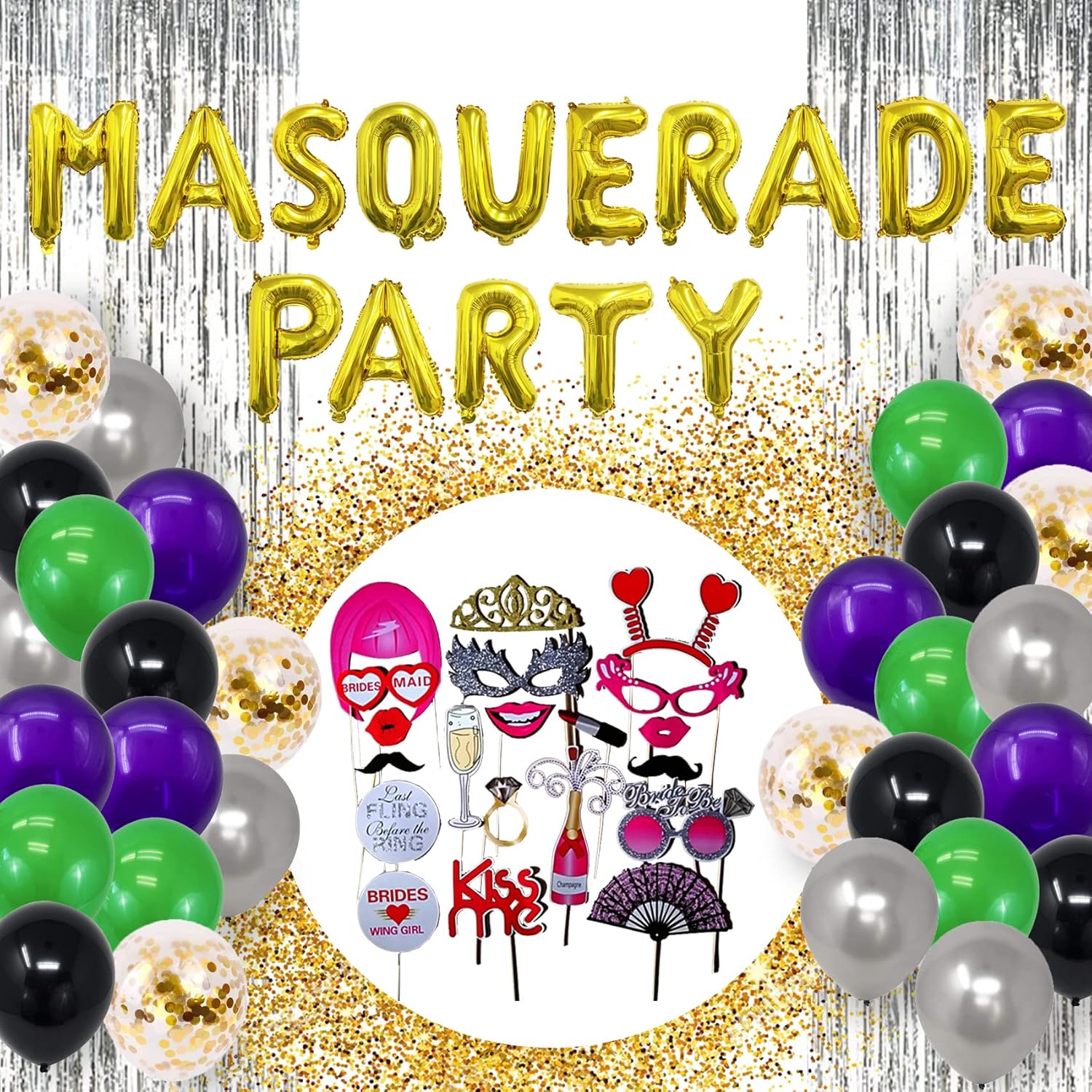 Masquerade Party Decorations Mardi Gras Decorations