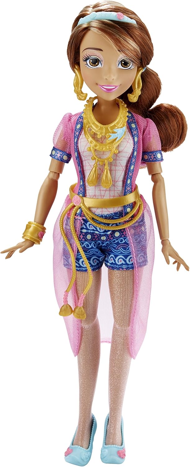 amazon com disney descendants auradon genie chic audrey doll toys games