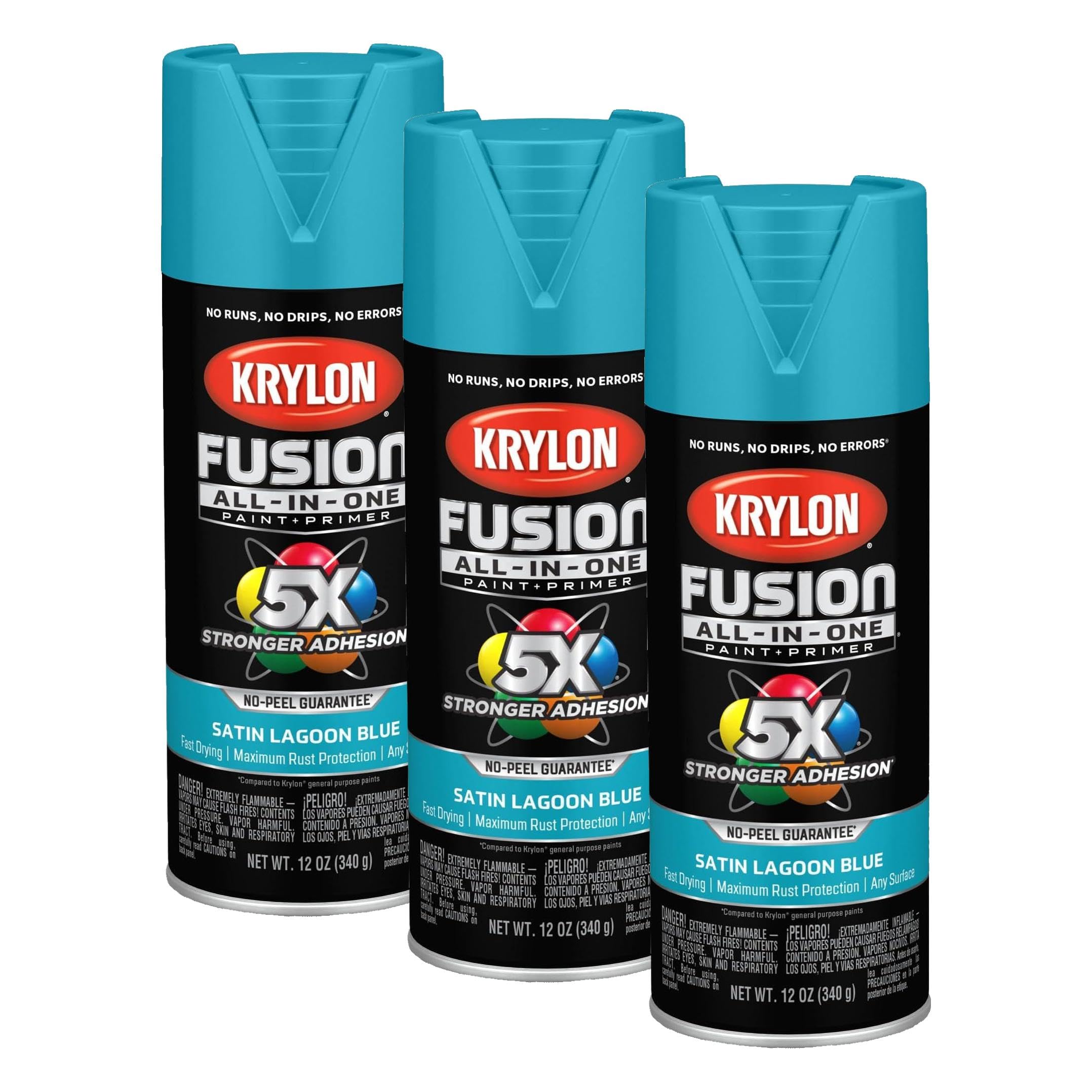 Krylon K02741007 Fusion All-In-One Spray Paint for Indoor/Outdoor
