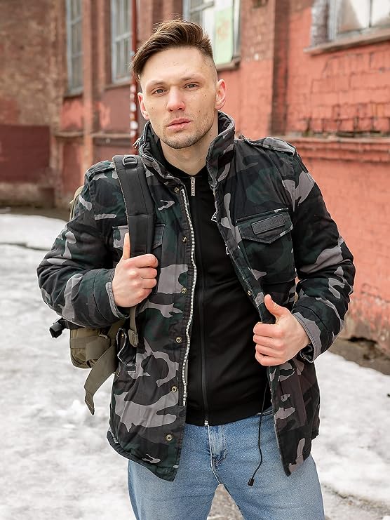 Surplus Raw Vintage Paratrooper Jacket