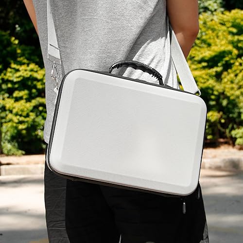 Miniatura 8 de FPVtosky Mini 4 Pro RC 2 Caso, bolsa de hombro rígida de almacenamiento portátil para DJI Mini 4 Pro Fly More Combo, accesorios DJI Mini 4 Pro