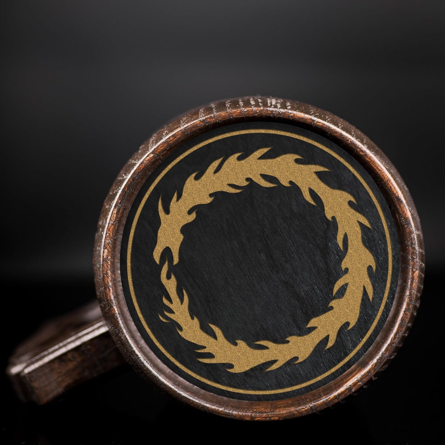 Thousand Sons 40K Beer Mug, Personalized Stein, Wooden Tankard