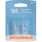 Sylvania 168.BP2 168 Basic Miniature Bulb, (Contains 2 Bulbs)