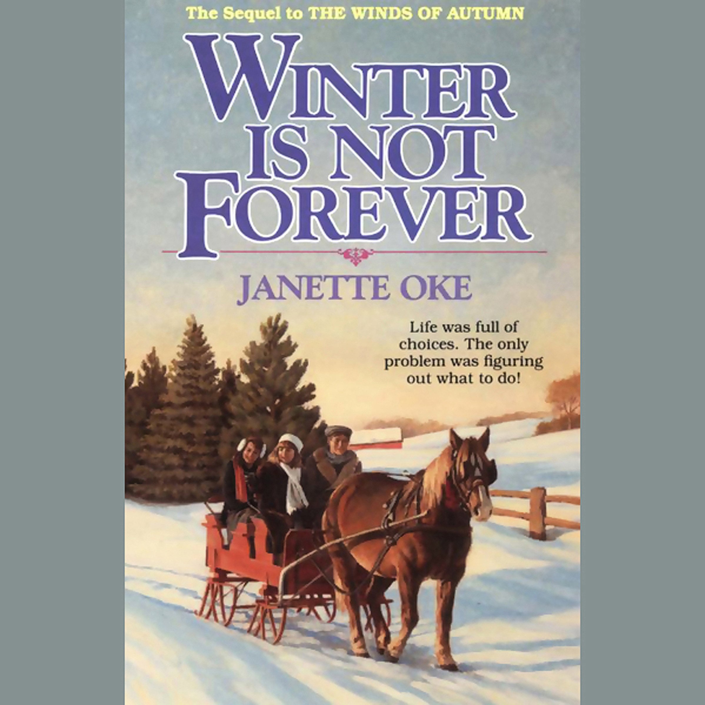 Cover art for Winter Is Not Forever