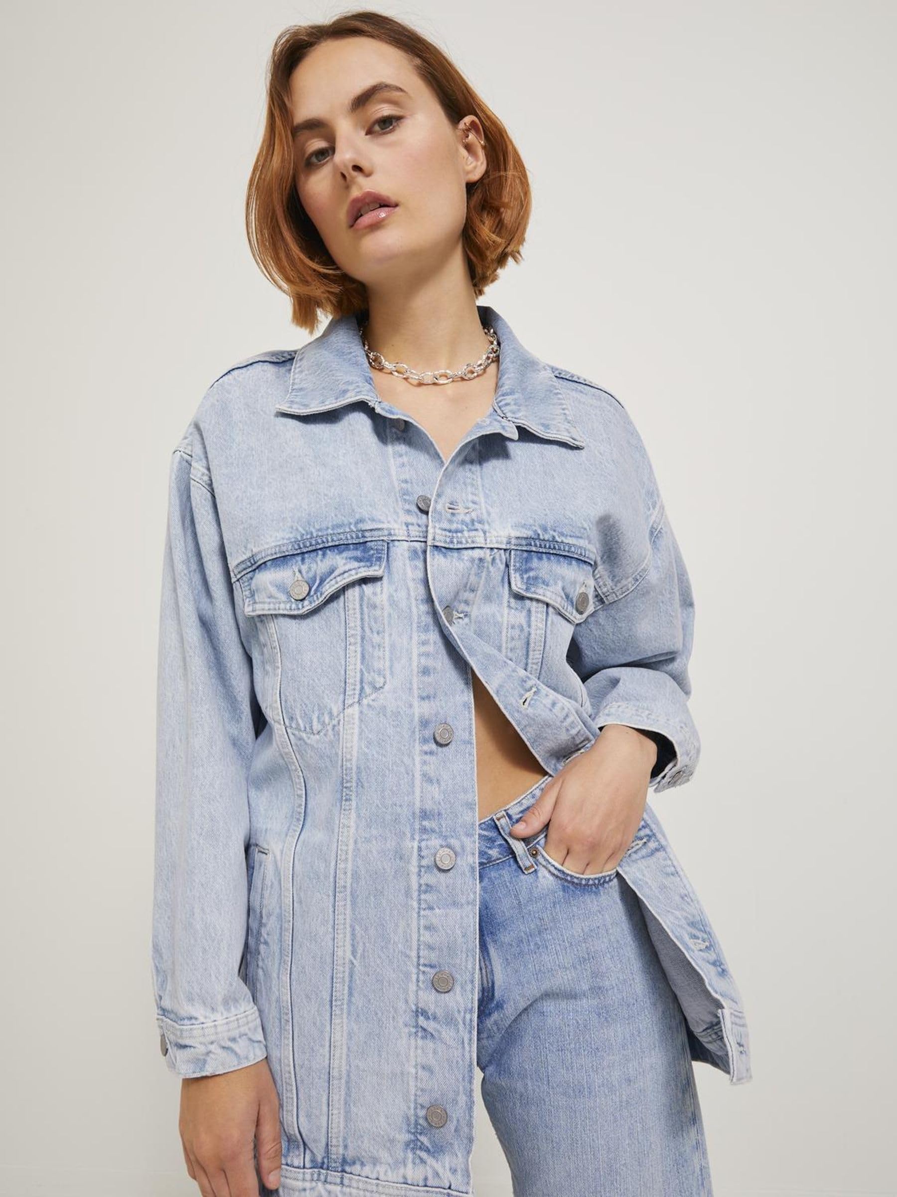 JJXX Jxalison Oversized Long Jacket Cr503 Noo JXALISON CHAQUETA LARGA OVERSIZE CR503 NOO Mujer
