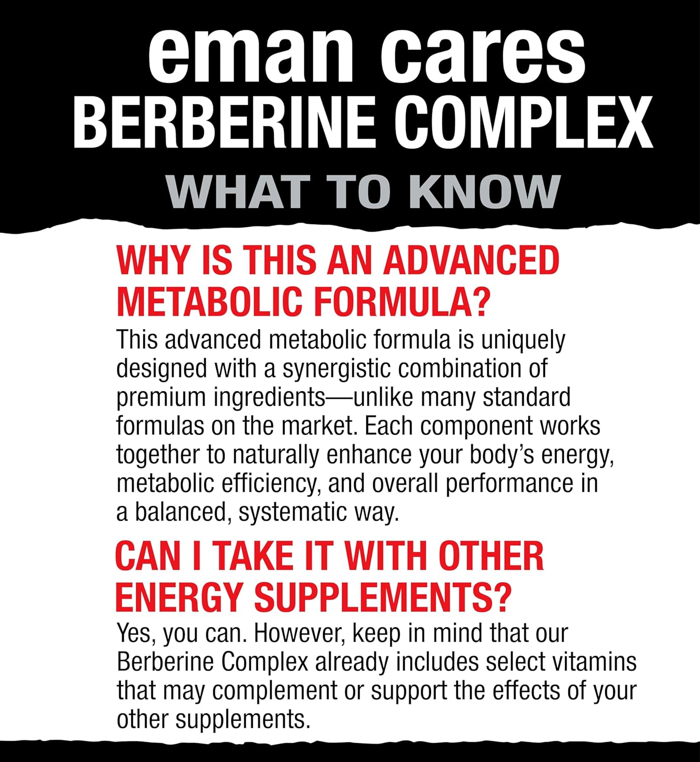 Berberine Complex with Ceylon Cinnamon, Citrus Bergamot, Chromium, Resveratrol, Vitamin D, Magnesium & Calcium – Daily Metabolic Wellness Supplement – 60 Packs