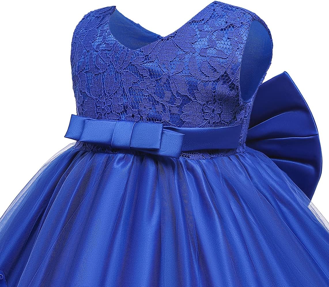 Jup'Elle Baby Girl Princess Dress,Sleeveless Below Knee Length Tutu Tulle Dance Party Wedding Flower Gown Infant 6 Months