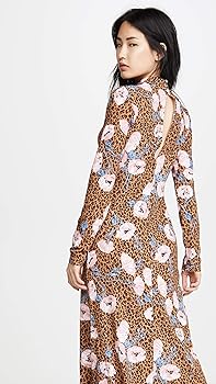 Buy Free People Women's Retro Romance Midi Dress, Camel Combo, Print,  Floral, Small at Amazon.in