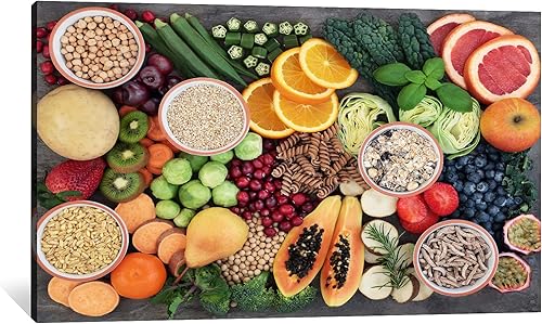 Arte de decoración de pared de cocina comedor especias coloridas verduras cocina comedor arte de pared cuadros modernos de cocina decoración de