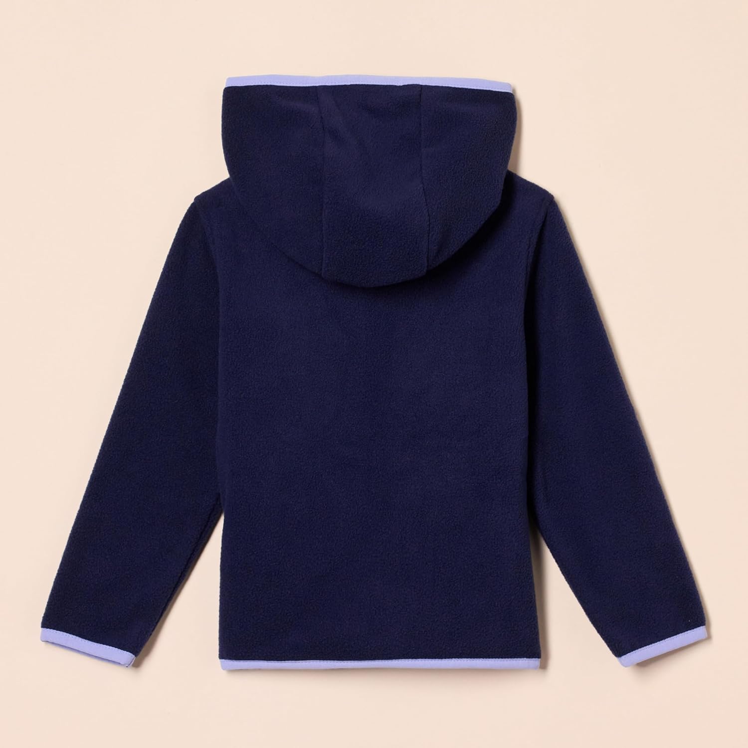 Amazon Essentials Girls and Toddlers' Polar Fleece Full-Zip Hooded Lightweight Jacket - Image 3