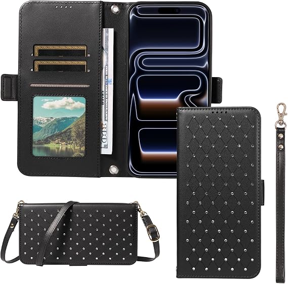 Galaxy A07 5G Case Notebook Type Shoulder Galaxy A07 Smartphone Case Mobile Cover Wallet Type Applicable Samsung Galaxy A06 4G/5G Notebook Type Case Shoulder Cross Diagonal Jerry A06 Mobile Phone Case