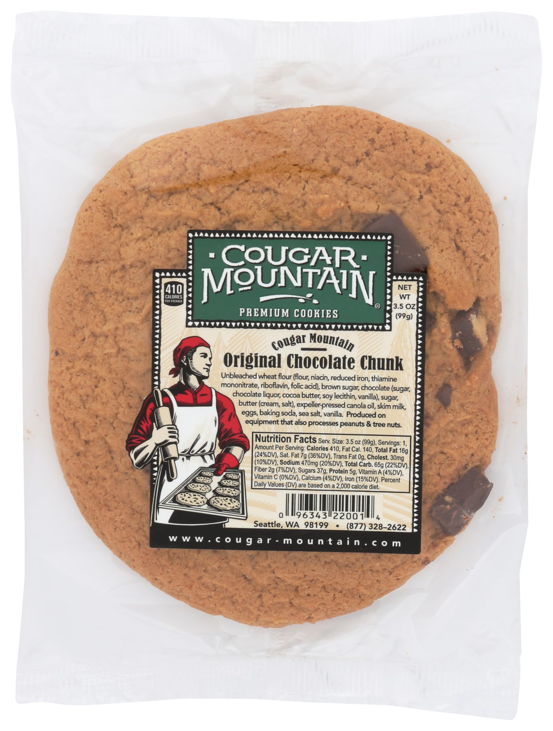 Cookie Chocolate Chunk, 3.5 Ounce | Grocery Pickup & Delivery