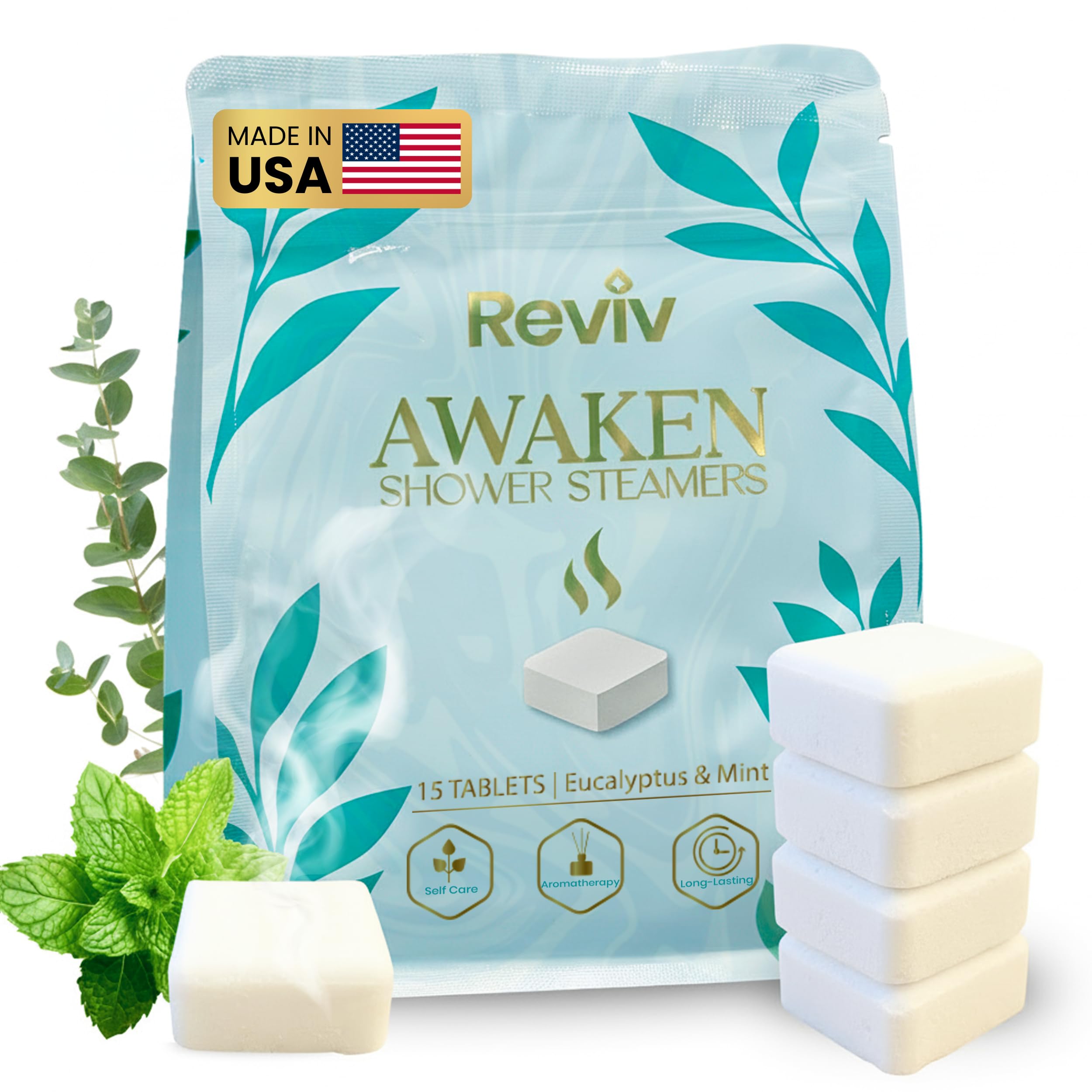 REVIV Eucalyptus Mint Shower Steamers