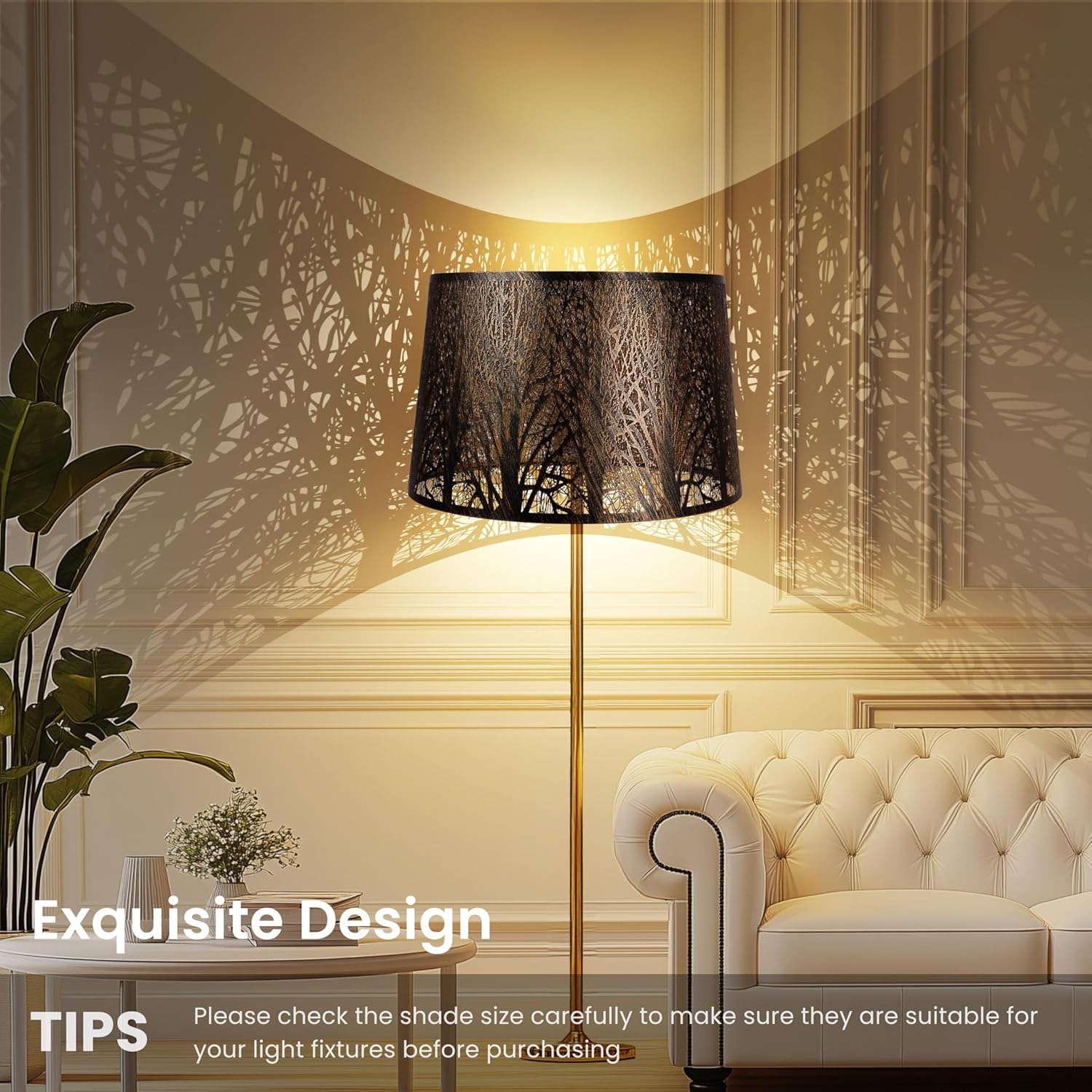 Barrel lamp shades,metal lampshades,large lamp shades for table lamps,drum lamp shades for table lamps,12" Top x 14" Bottom x 10" High (Spider)Antique Bronze Gold lamp cover,lampshades for floor lamps