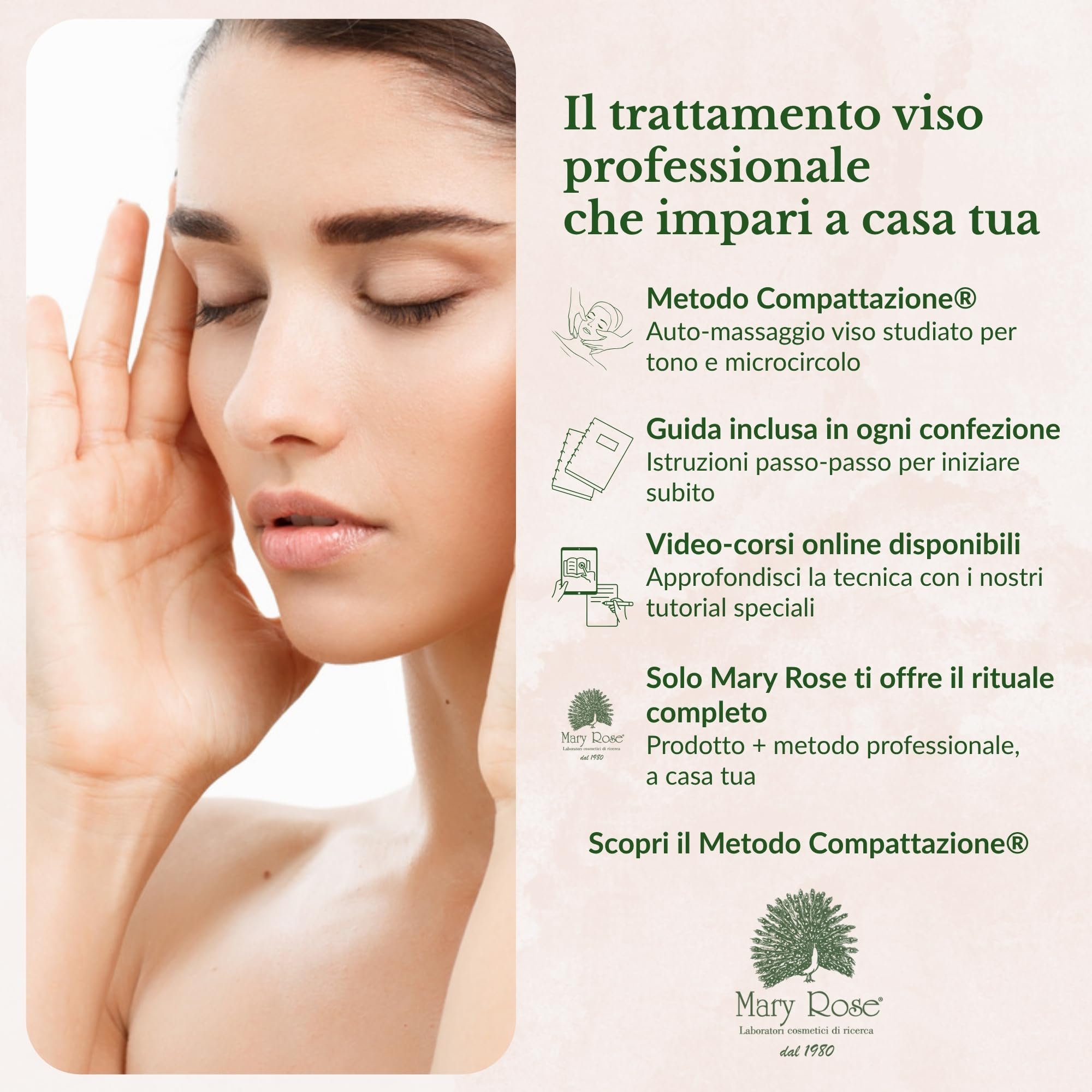 Mary Rose Trittico 3 X 10 ml, Siero Viso e Siero Antirughe Donna Uomo, Skincare Settimanale Bio e Vegan, Trattamento Illuminate Alternativo allo Scrub Viso, Pelle Compatta e Levigata, Made in Italy