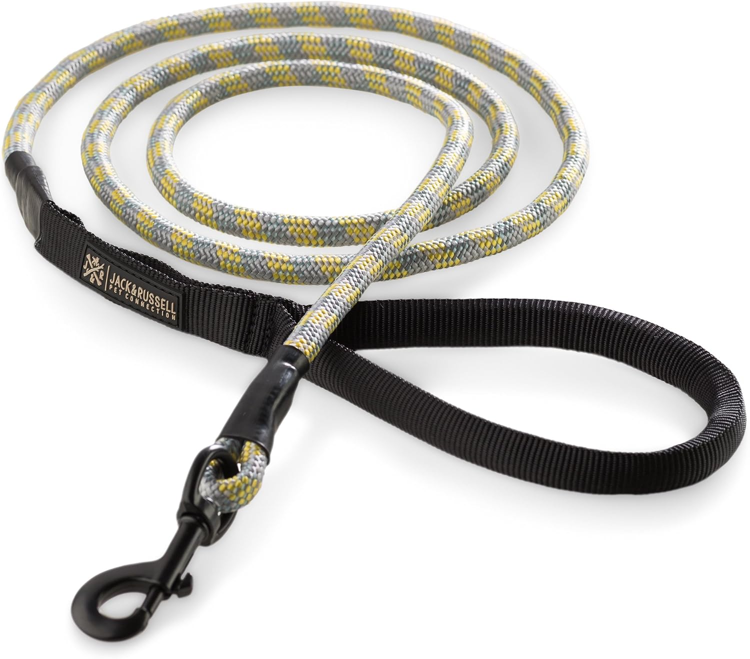 Jack & Russell Premium dog leash Tajo made climbing rope with bolt carabiner - Image 3