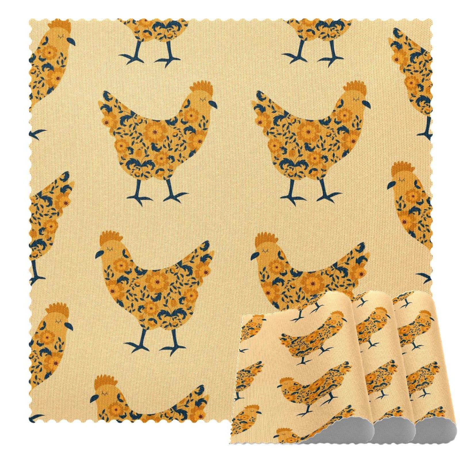 Évitez les taches et brûlures avec les sets de table poulet isolants pour repas d'enfants