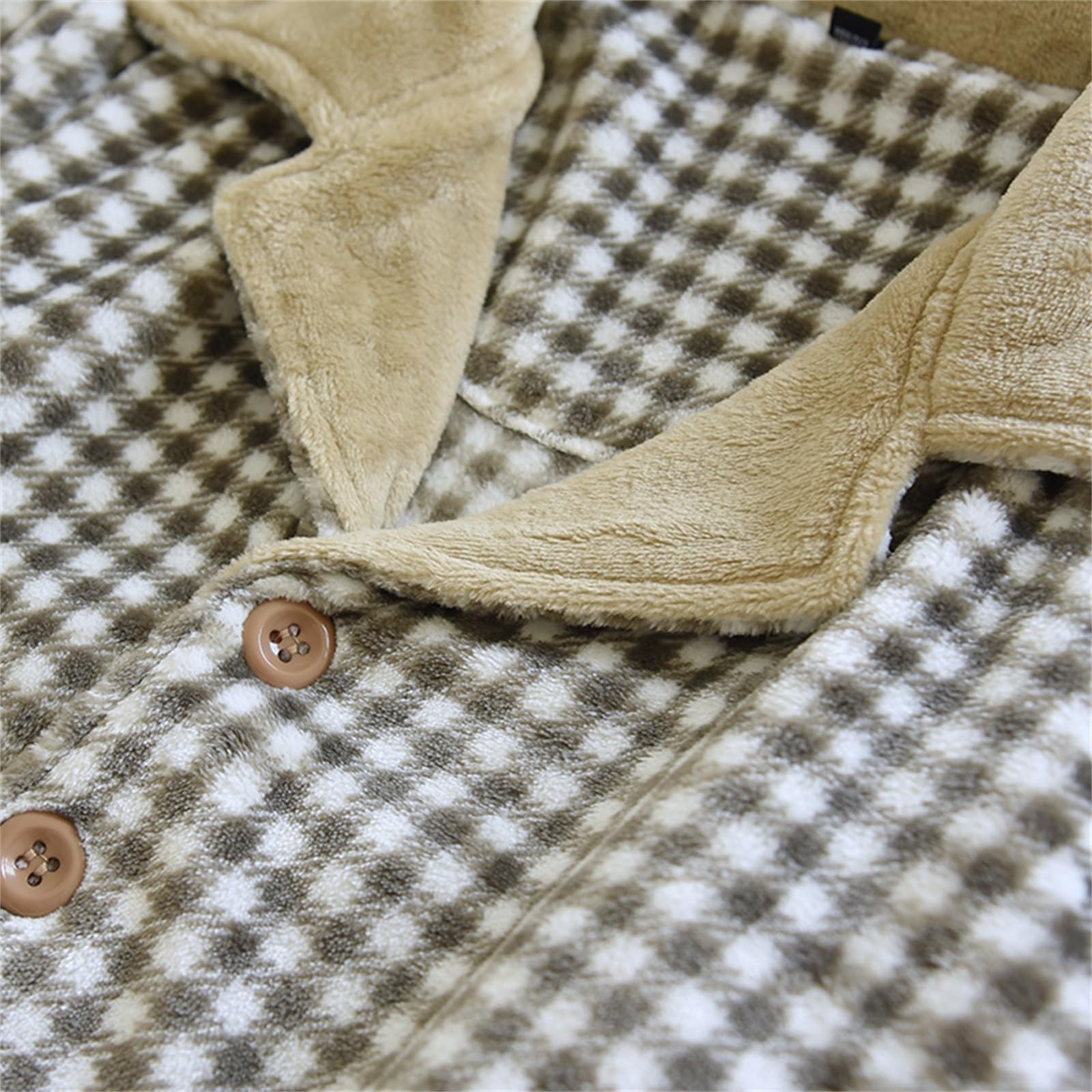 Genérico Pijama Hombre Invierno Pijama Hombre Polar Ropa de Entretiempo Suave De Franela Manga Larga con Pantalón Outfit Nocturno Ideal para Invierno