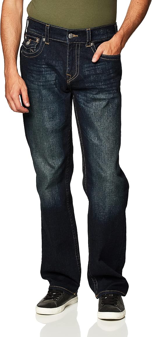 True Religion Men's Ricky Straight Leg 