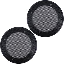 Negesu Speaker Grill 4 Inch 10 cm Speaker Cover Universal Car Speaker 2-Piece Set with 8 Mounting Screws Included