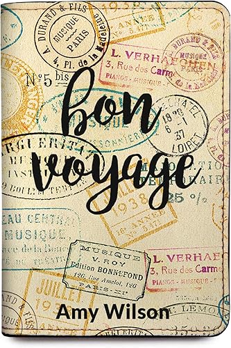 Cartera de viaje personalizada para pasaporte, funda protectora de piel sintética para vacunas, ranuras para tarjetas de crédito, bloqueo RFID,