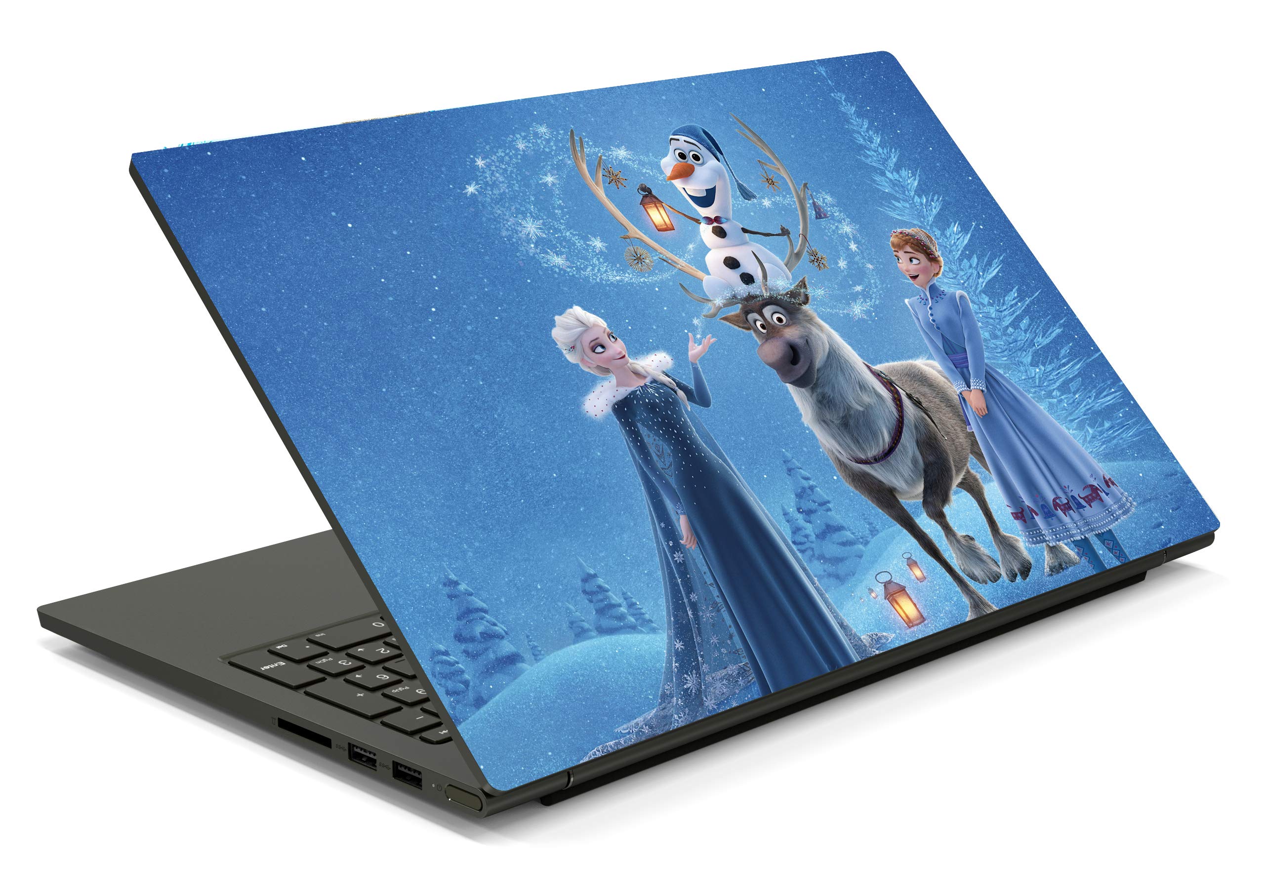 ISEE 360® Team Princess Cartoon Animation Laptop Skin Cover Laminated Stickers Girls Boys Kids Office Vinyl Printed Multicolored Sticker 15.6 Inches (B08NXK1632) Amazon Price History, Amazon Price Tracker