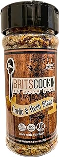 Britscookin - Garlic & Herb Seasoning 4.5 oz, Pack of 1