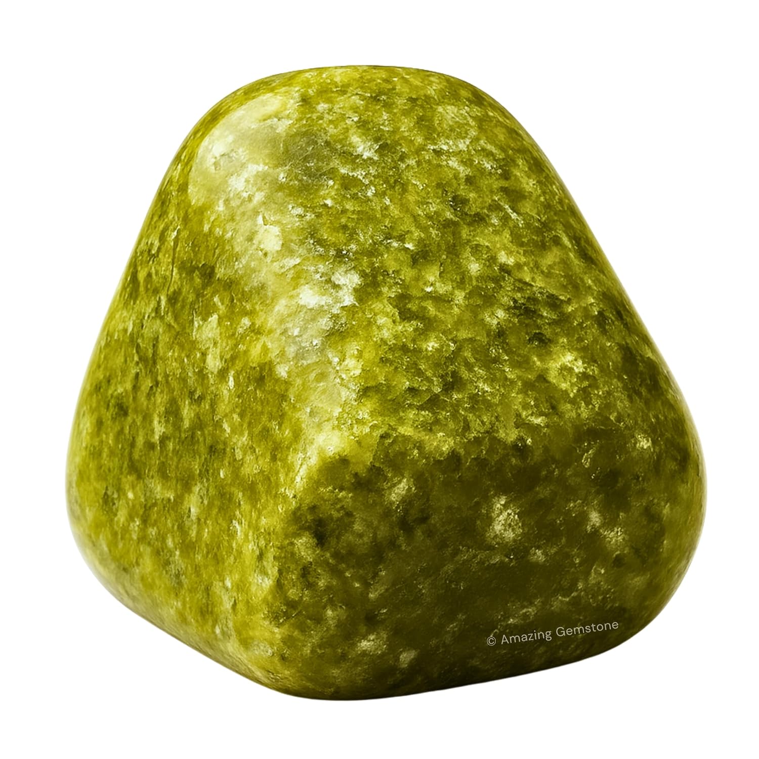Amazing Gemstone Vesuvianite Crystals and Healing Stones Tumbled - 1 Oz Vesuvianite Stone Gem Stones, Natural Healing Stones for Energy Balance, Stress Relief - Polished Gems Rocks