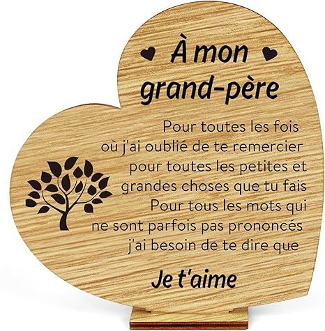 Cadeau Papy, Cadeau Grand Pere Veilleuse Gravée, Cadeau Fete