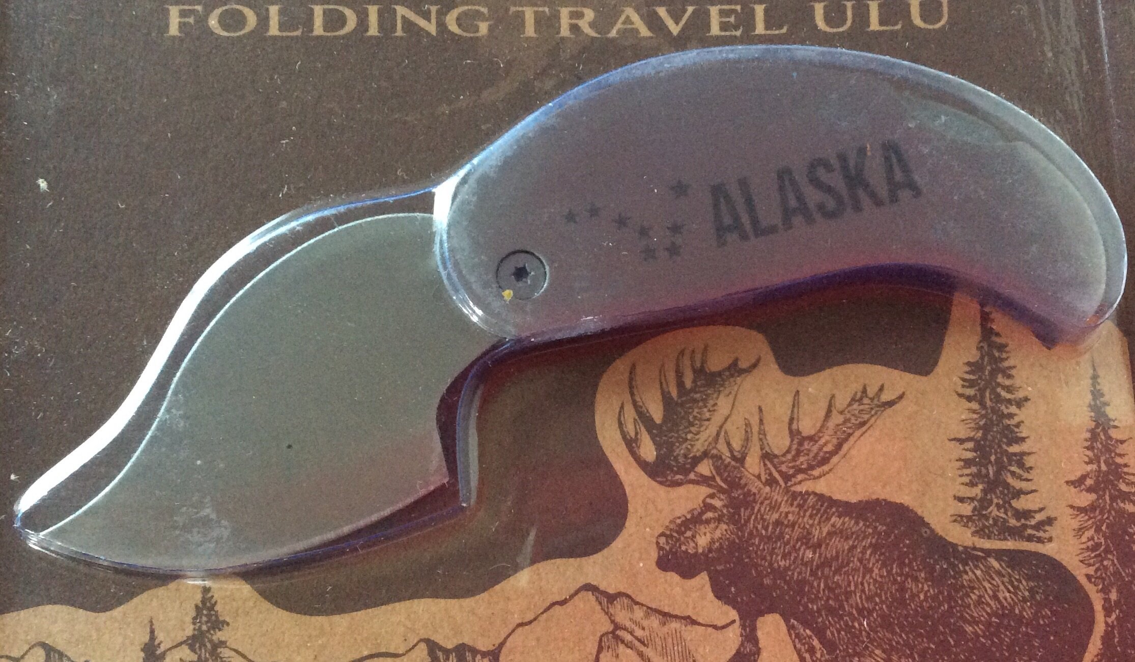 Alaska Dipper Folding Travel Pocket Ulu Knife