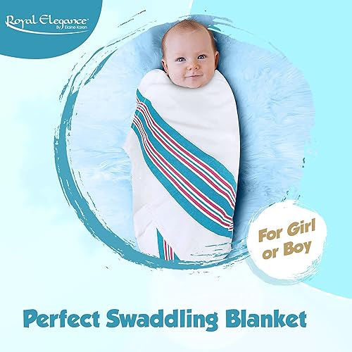 Miniatura 5 de Elaine Karen - Paquete de 6 mantas unisex de franela para hospital 100  algodón para niñas o niños manta de bebé recién nacida suave cálida