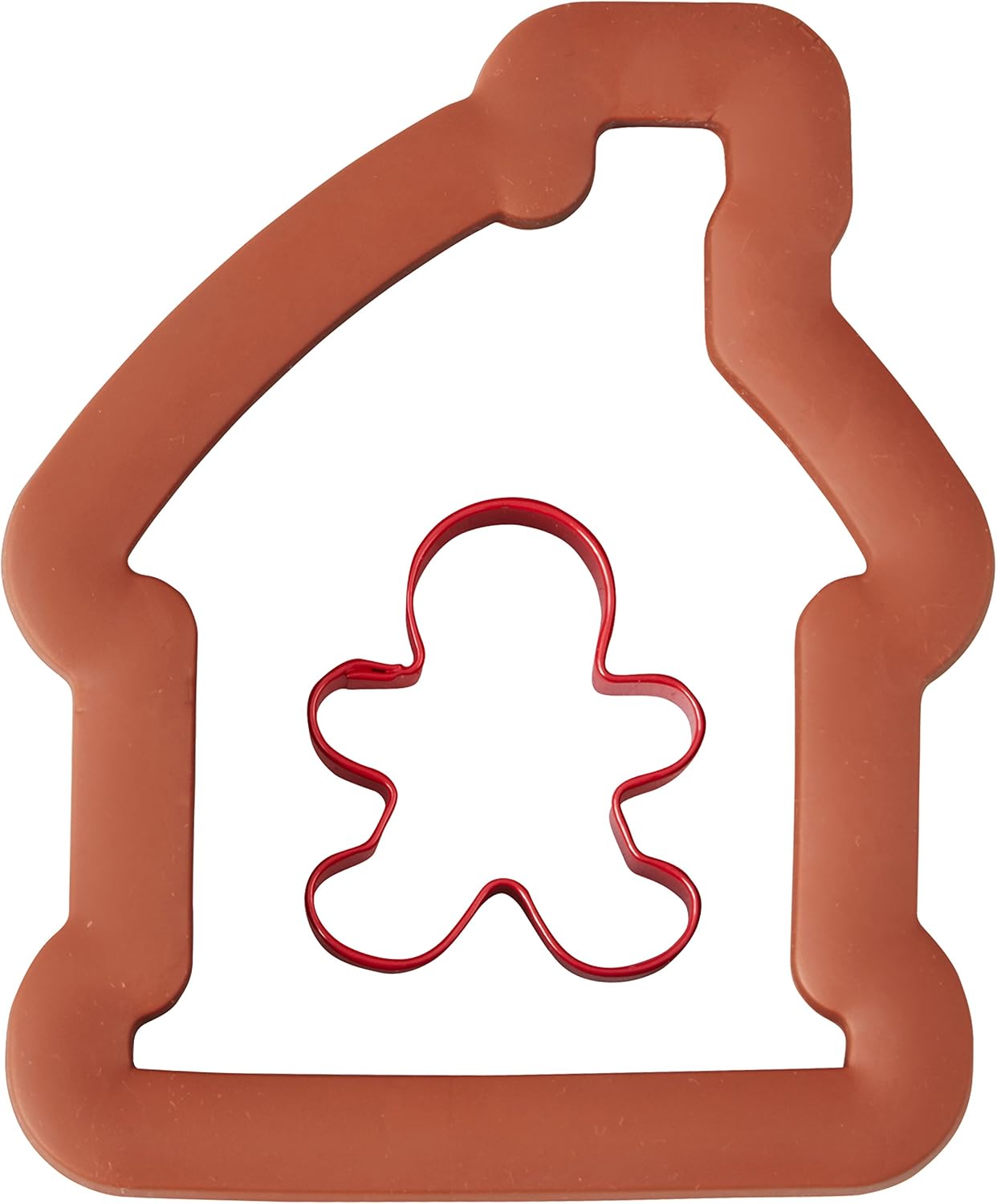 Wilton Gingerbread House & Boy Cookie Cutter Set