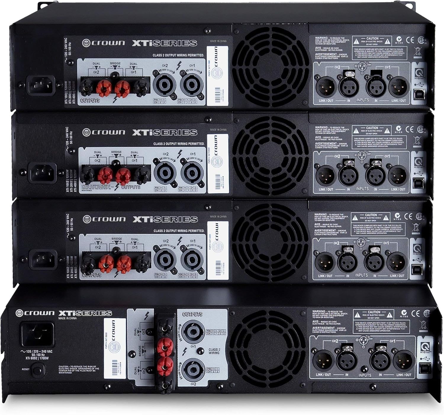 Crown XTi2002 Two-channel, 800W at 4Ω Power Amplifier (Renewed)
