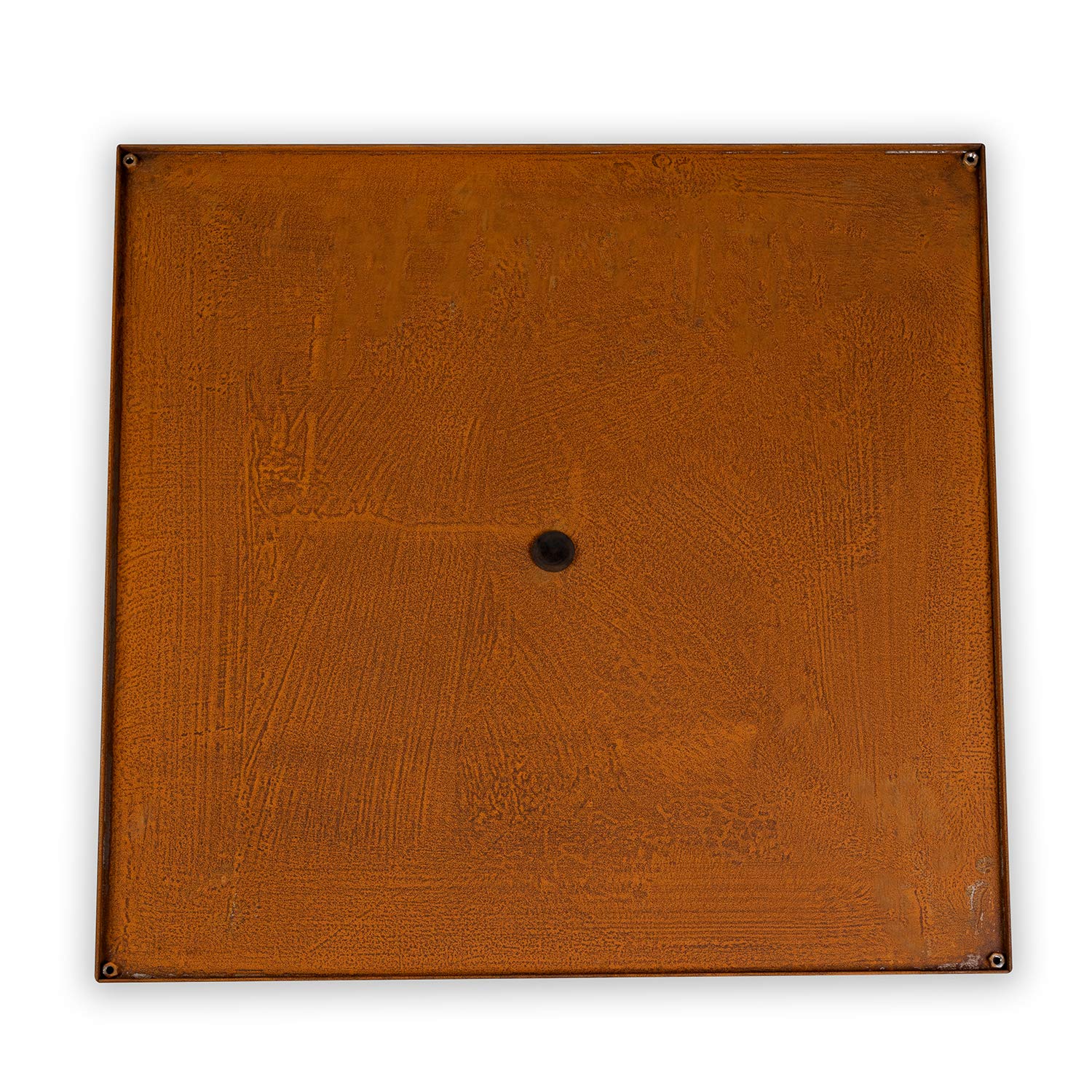 Köhko® Corten Steel Plant Design Plate, 60 x 60 cm