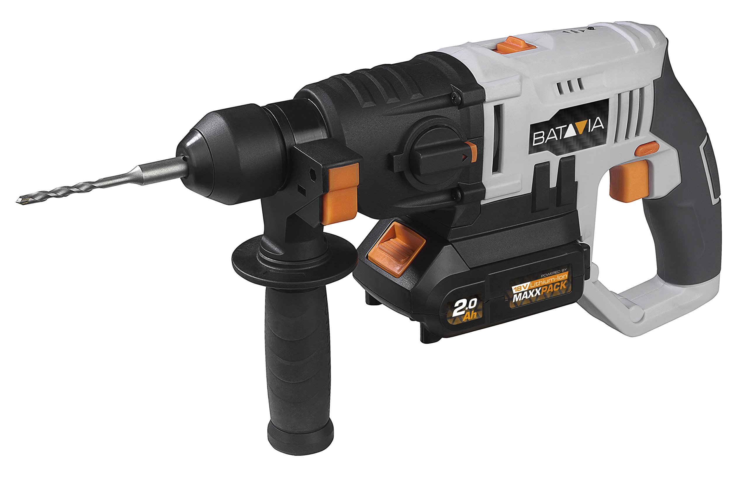 Batavia 7062511, marteau perforateur SDS sans fil, 18 V, 36 W