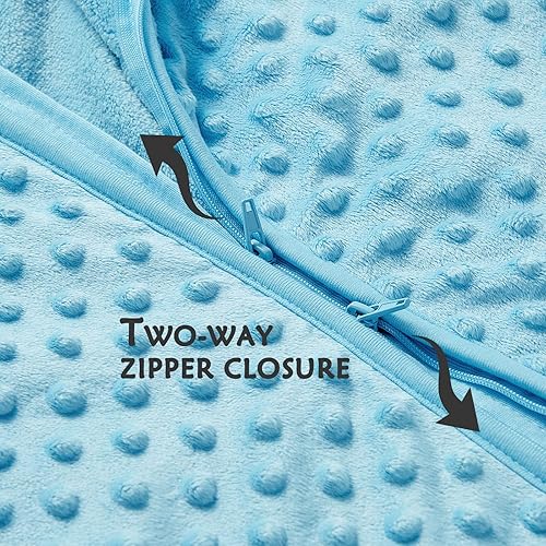Miniatura 10 de DaysU Saco de dormir para bebé de microforro polar, sin mangas, con cremallera bidireccional, saco de dormir para bebé unisex de 12 a 18 meses, 1