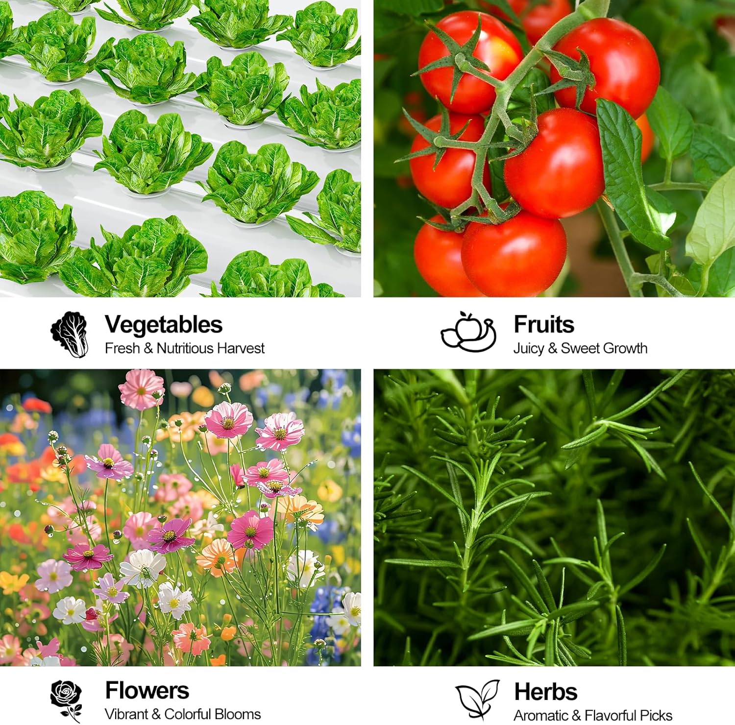 SPECILITE Hydroponics Growing System with Wheels, 3-Tier 108 Plant Sites Food-Grade PVC-U Pipes Gardening Kit for Leafy Vegetables, Lettuce, Herbs, with Water Pump, Indoor, Outdoor