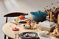 Vista 8 de Le Creuset Gres Mini Cocotte Redondo, 8 oz., Flame